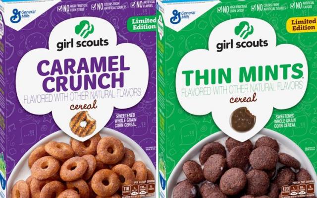 Girl Scout Cookie Cereal