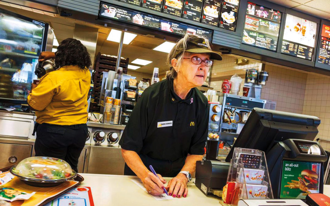 Why Senior Citizens Are Taking Over All The Fast Food Jobs