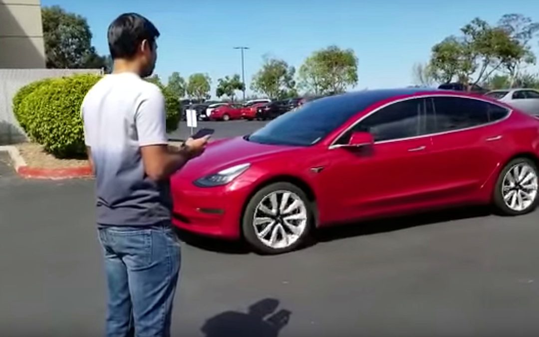 New Tesla Smart Summon Feature Goes Off The Road