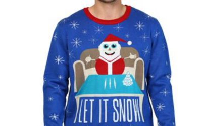 Santa’s Snowcaine: Walmart Pulls Holiday Drug Sweater